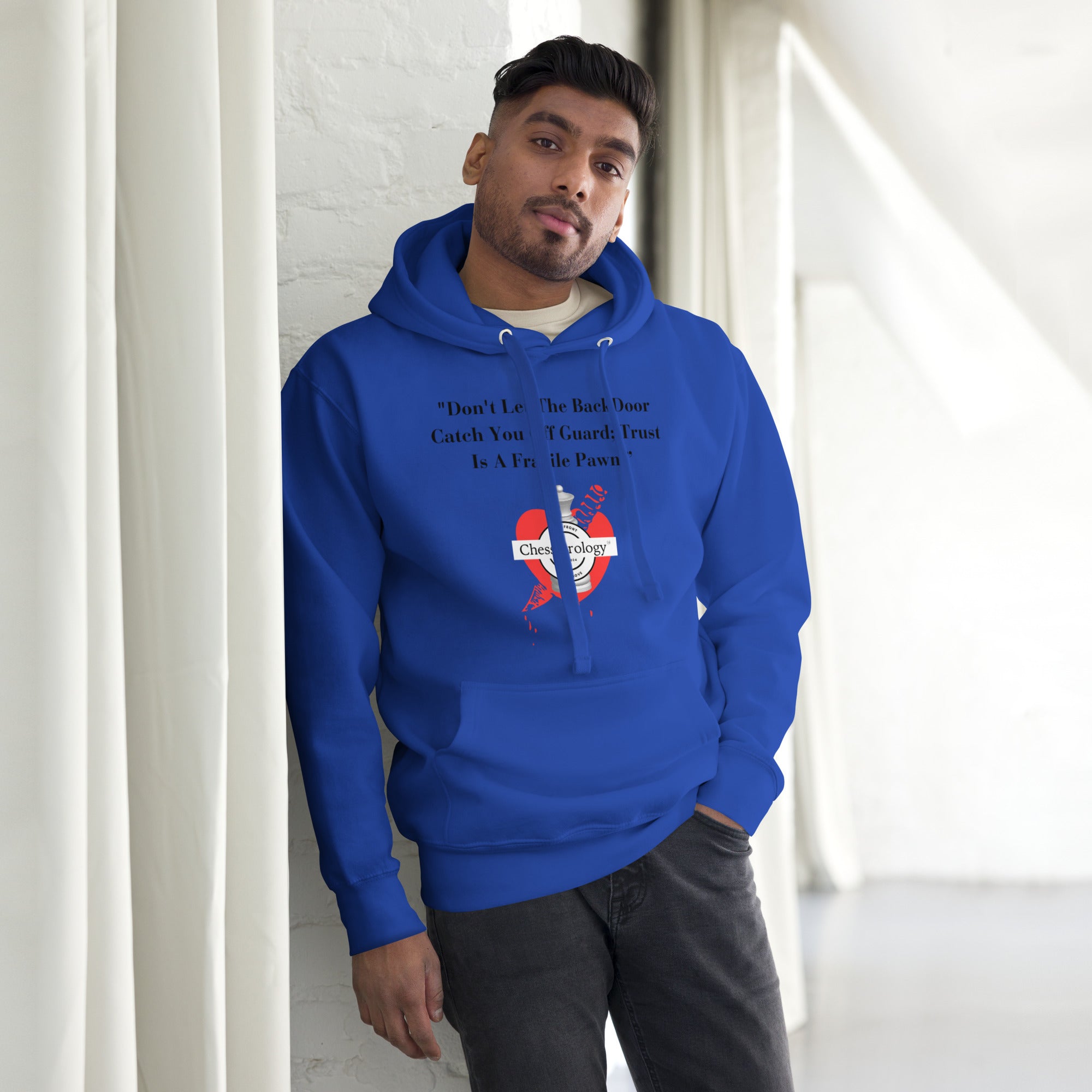 ChessStrology Don't Let The Backdoor Catch You Unisex Hoodie