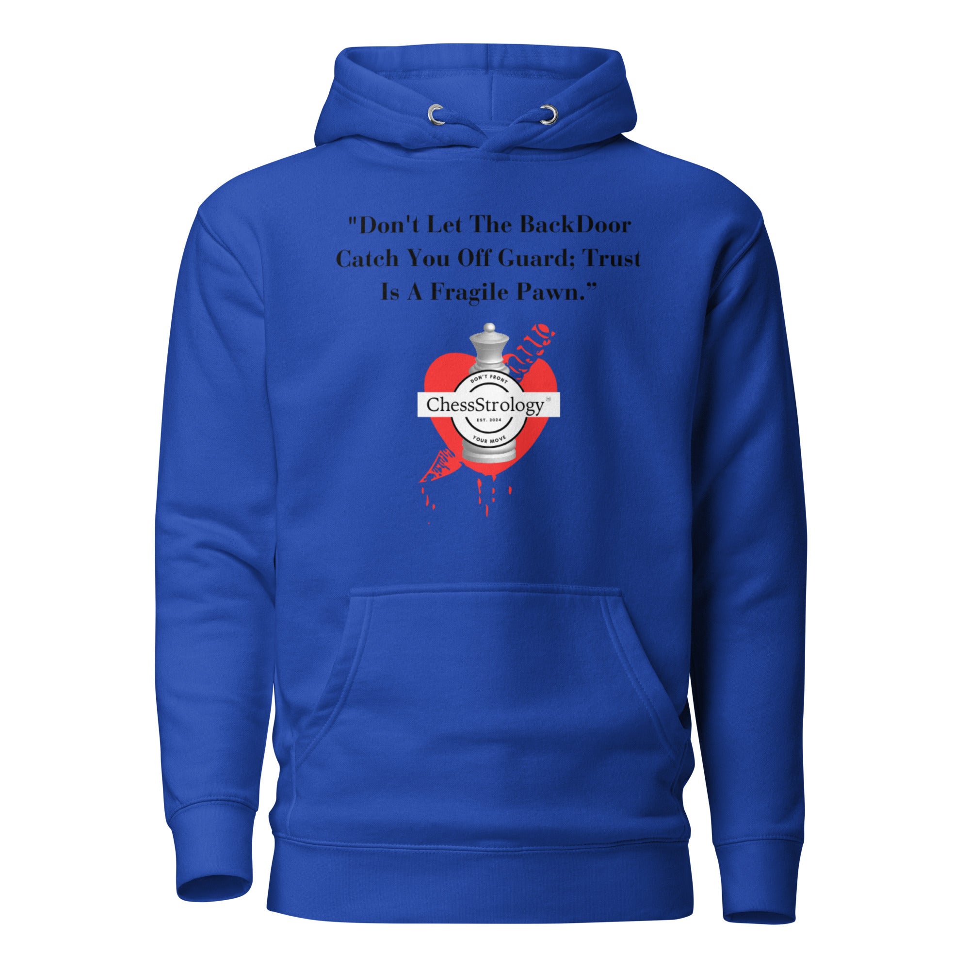 ChessStrology Don't Let The Backdoor Catch You Unisex Hoodie