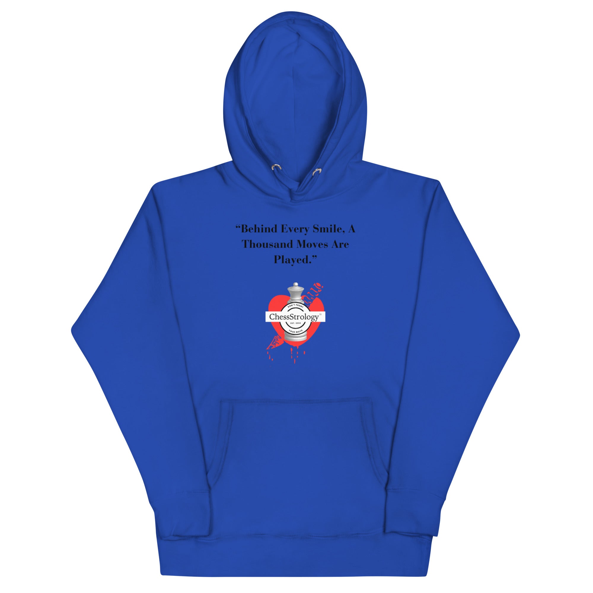 ChessStrology Behind Every Smile Unisex Hoodie