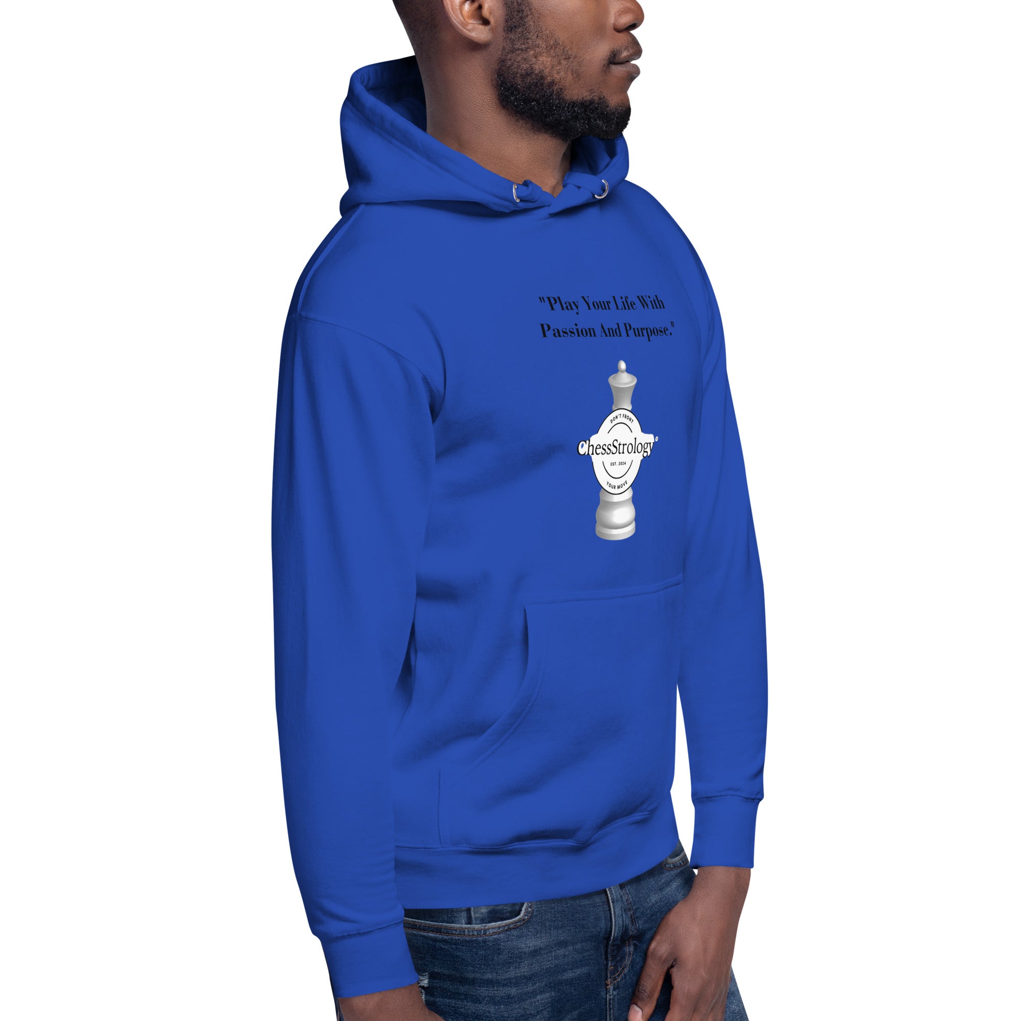 ChessStrology Play Your Life With Passion And Purpose Unisex Hoodie