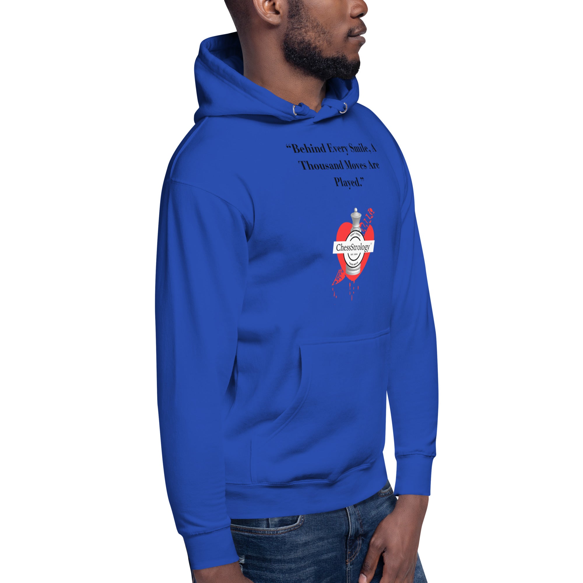 ChessStrology Behind Every Smile Unisex Hoodie