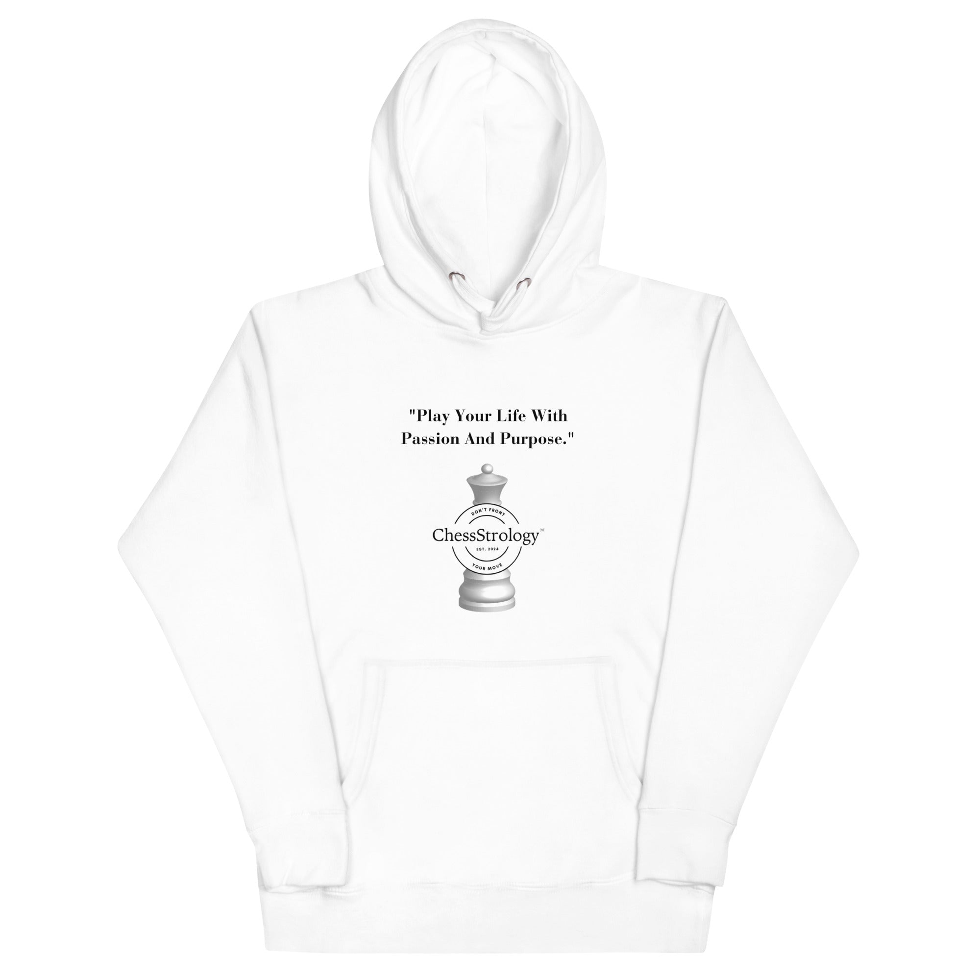 ChessStrology Play Your Life With Passion And Purpose Unisex Hoodie