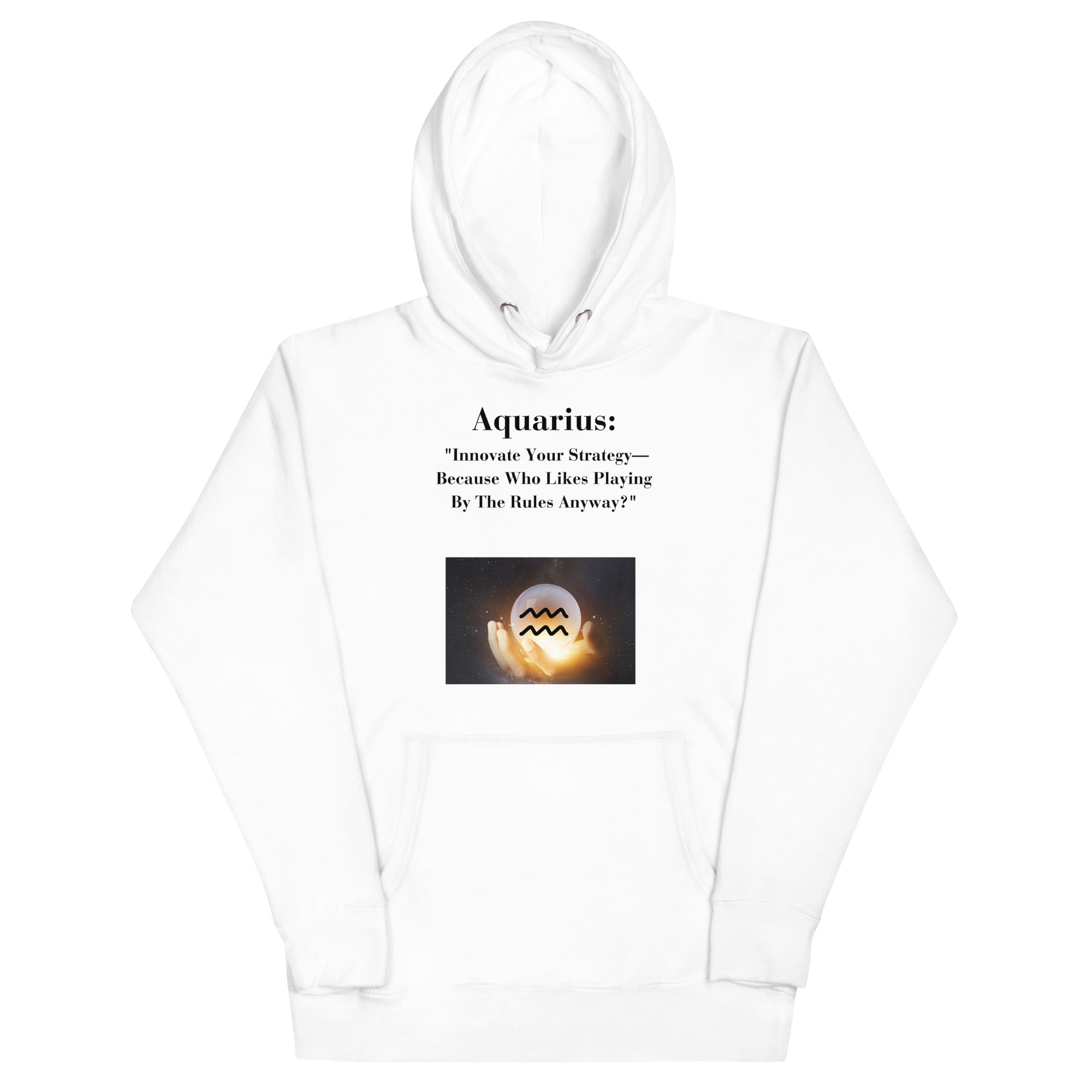 ChessStrology Zodiac Unisex Aquarius Hoodie