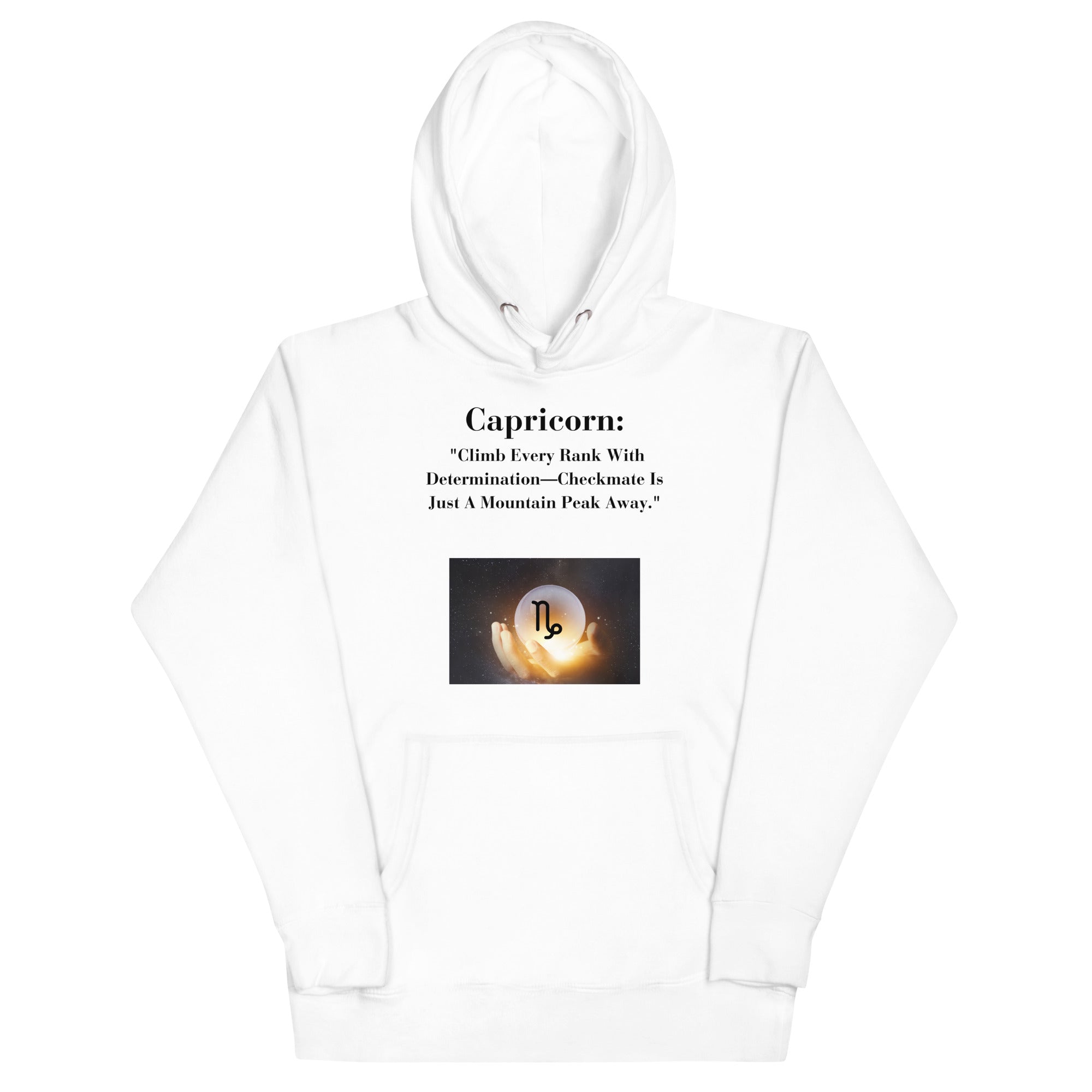 ChessStrology Zodiac Unisex Capricorn Hoodie