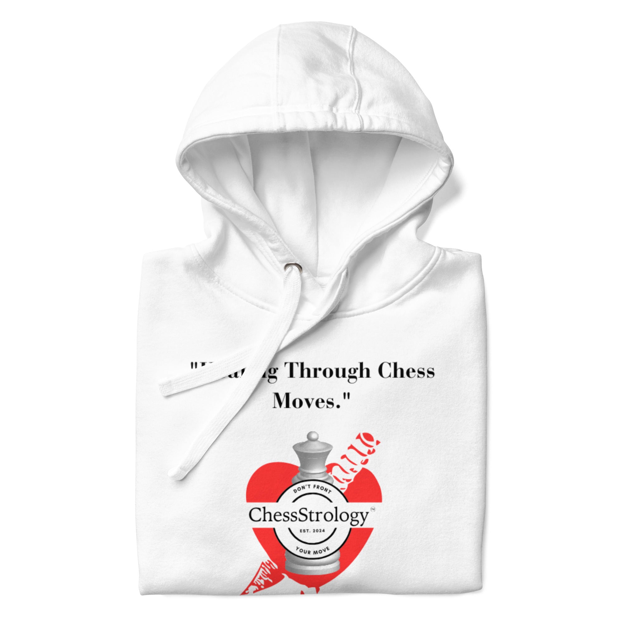 ChessStrology Healing Through Chess Moves Unisex Hoodie