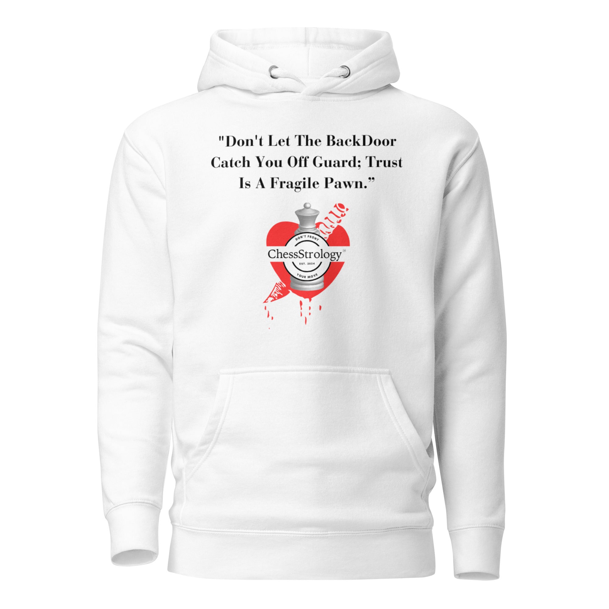 ChessStrology Don't Let The Backdoor Catch You Unisex Hoodie