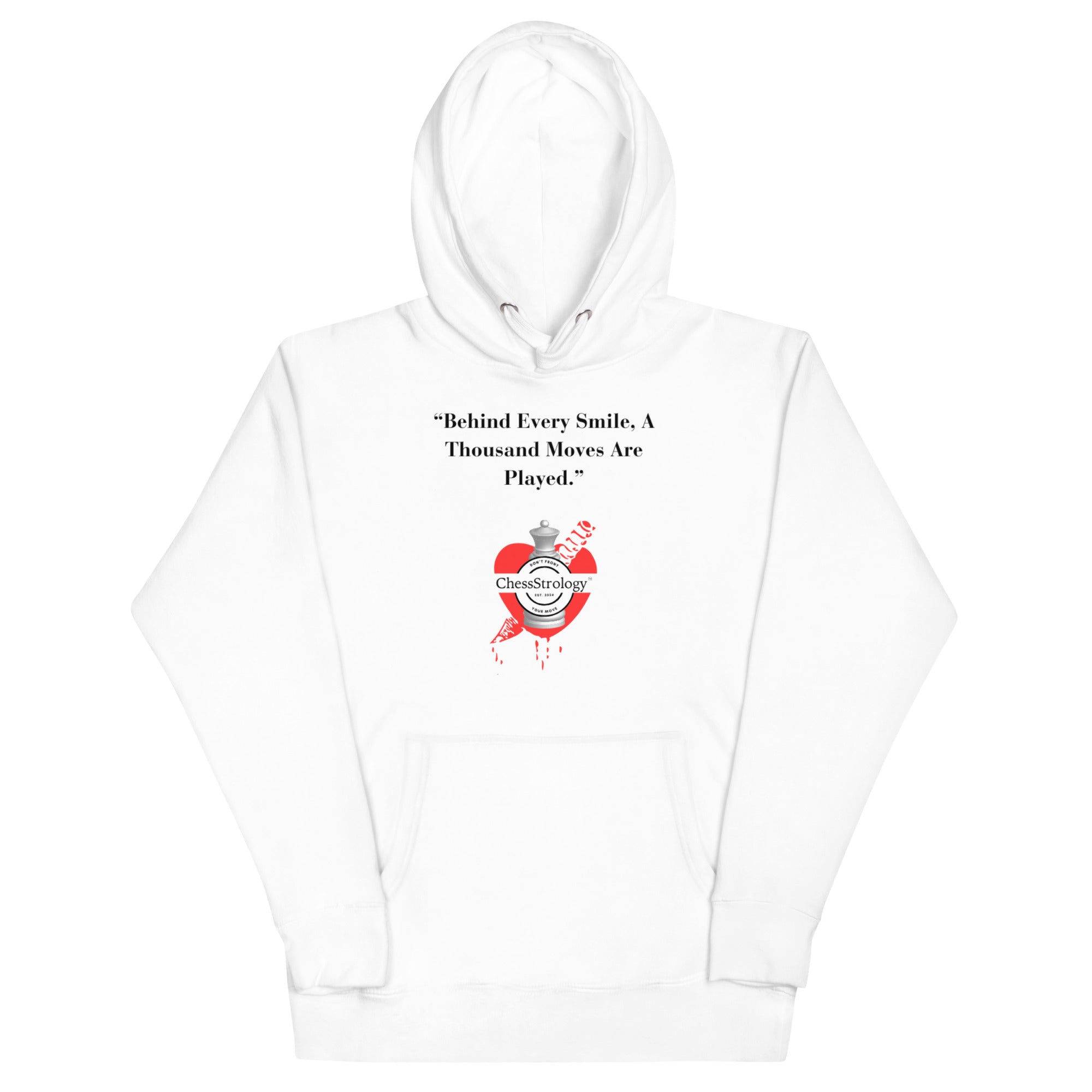 ChessStrology Behind Every Smile Unisex Hoodie