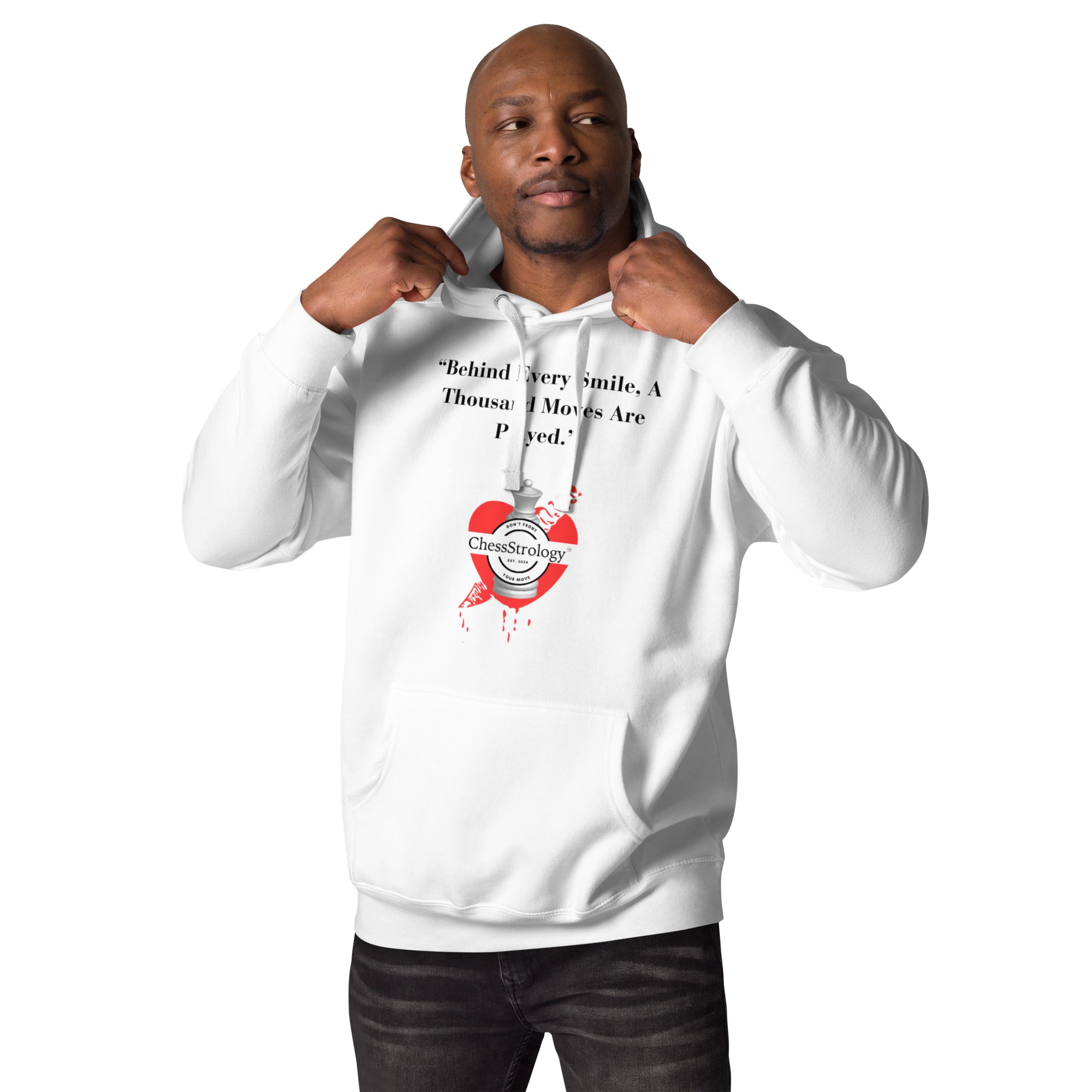 ChessStrology Behind Every Smile Unisex Hoodie