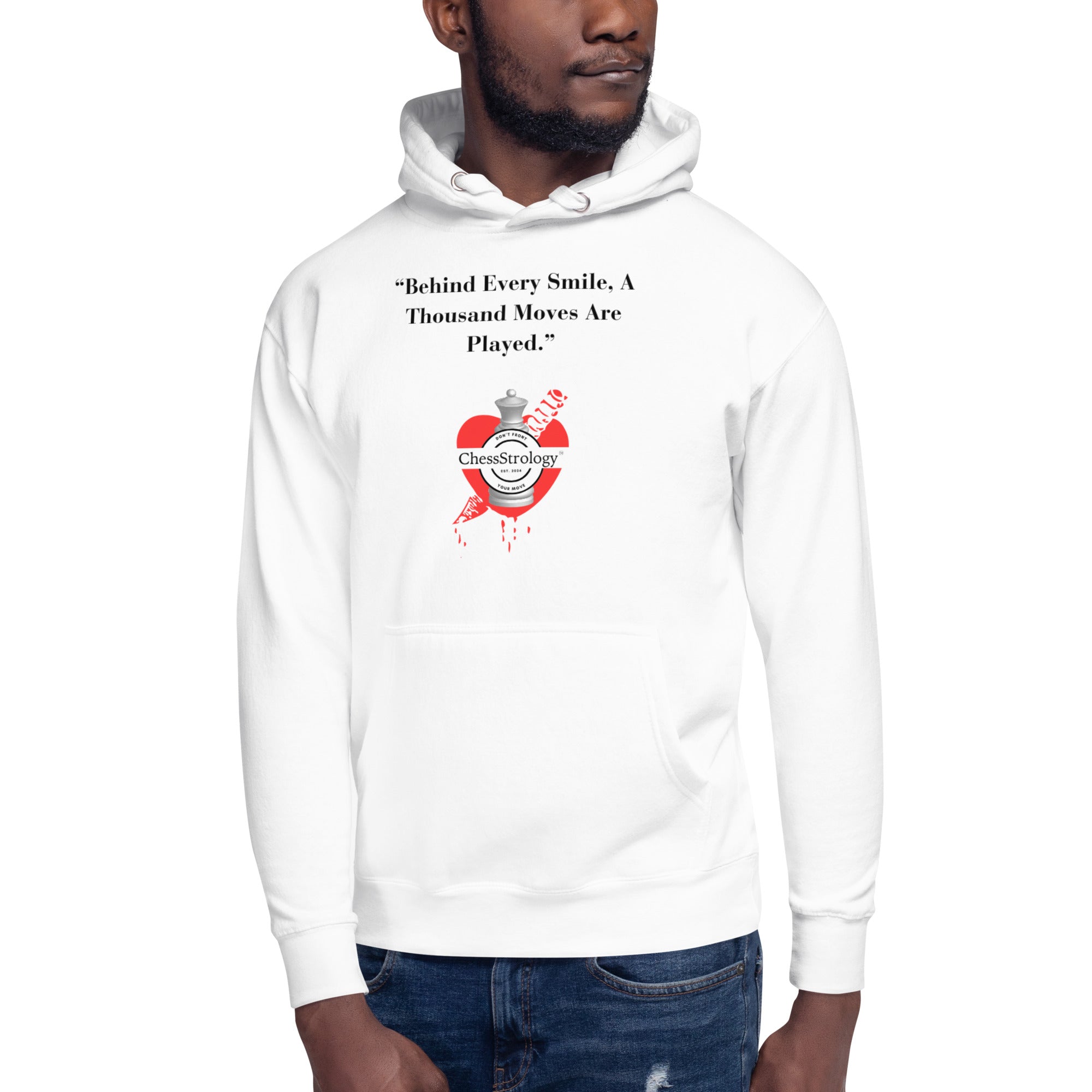 ChessStrology Behind Every Smile Unisex Hoodie