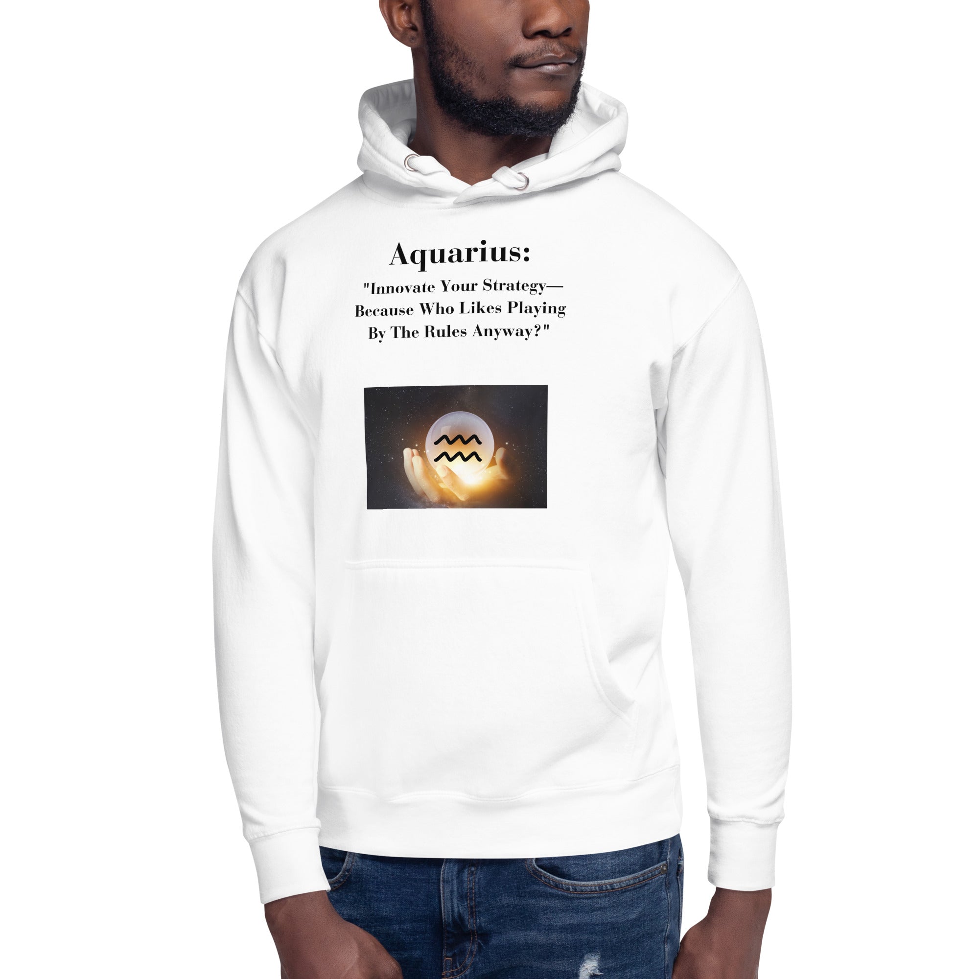 ChessStrology Zodiac Unisex Aquarius Hoodie