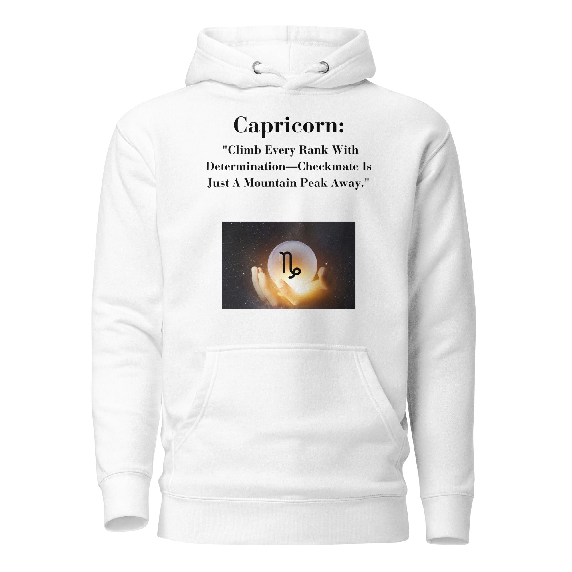 ChessStrology Zodiac Unisex Capricorn Hoodie