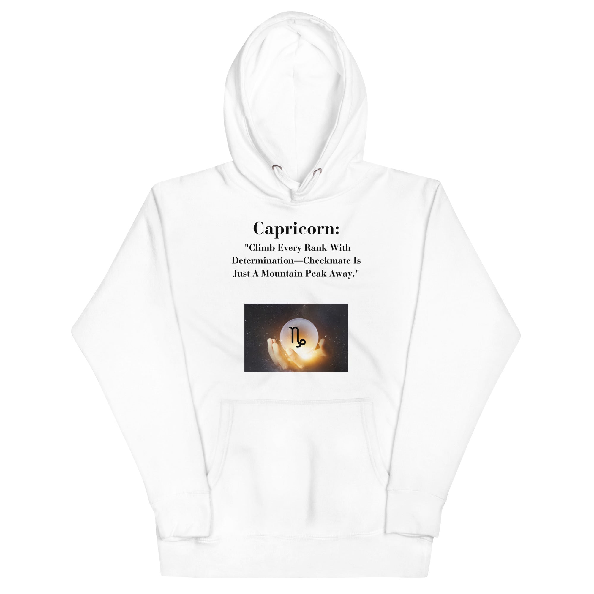 ChessStrology Zodiac Unisex Capricorn Hoodie