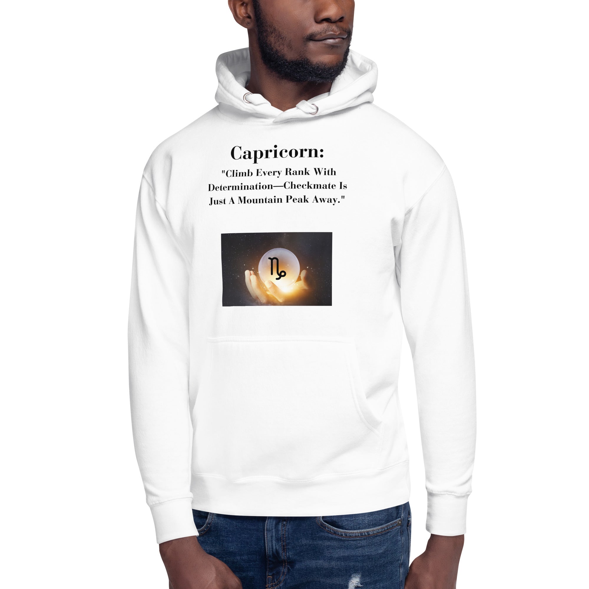 ChessStrology Zodiac Unisex Capricorn Hoodie