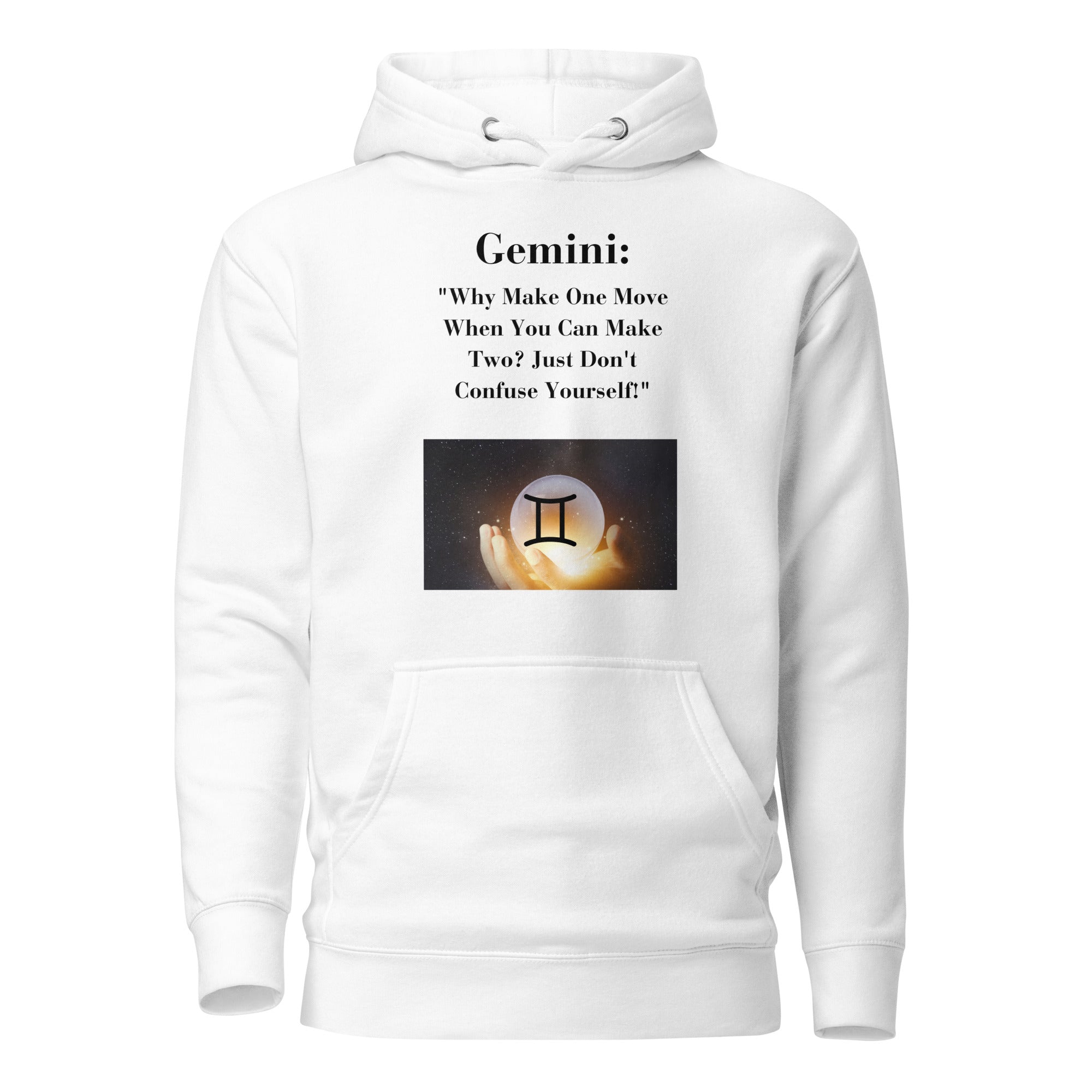 ChessStrology Zodiac Unisex Gemini Hoodie