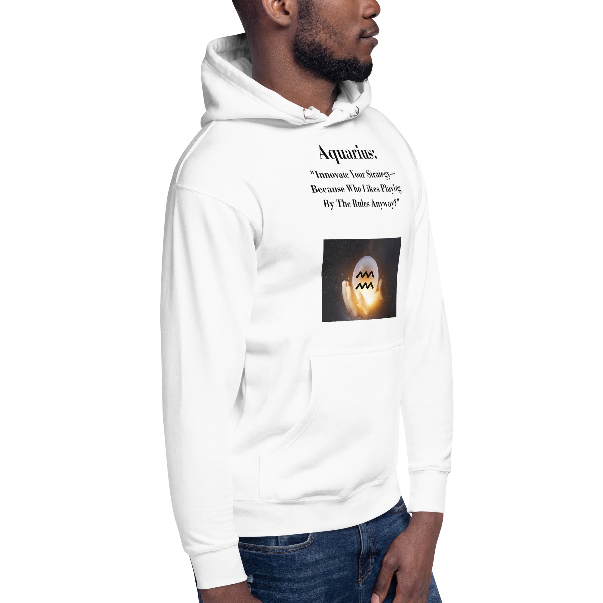 ChessStrology Zodiac Unisex Aquarius Hoodie